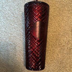 Ruby Red Diamond Starbucks Tumbler